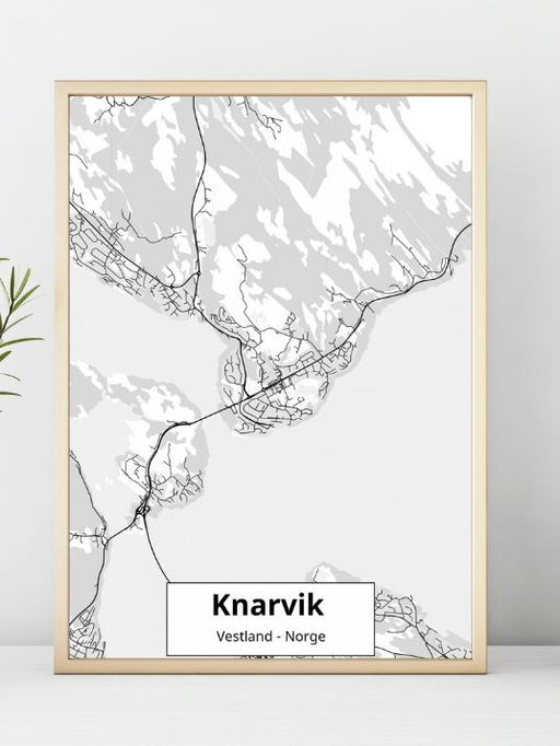Knarvik - plakat - Plakatbar.no