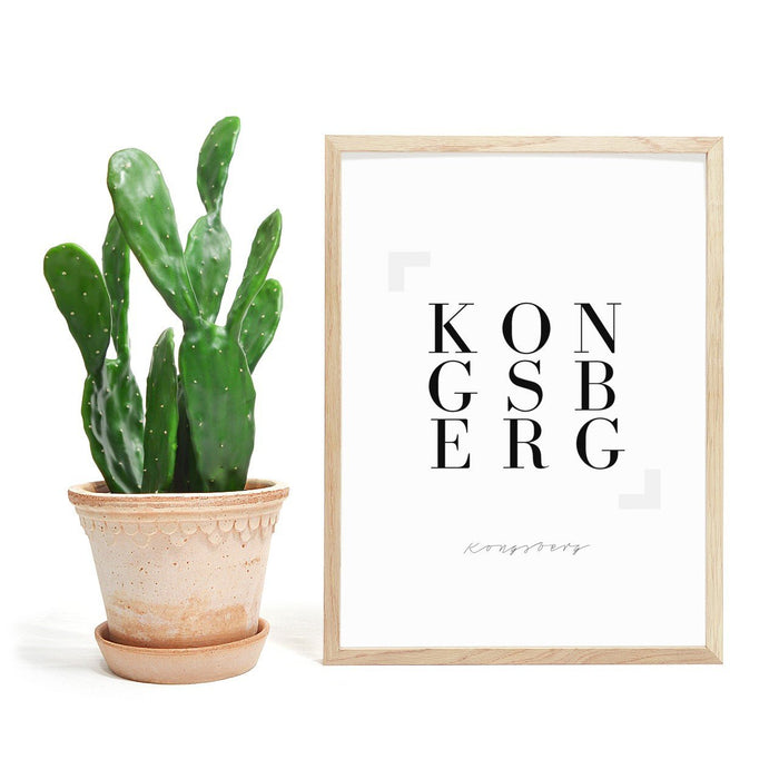 Kongsberg - Plakat - Plakatbar.no