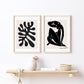 Kopi av Matisse - Sort koral plakat - Plakatbar.no