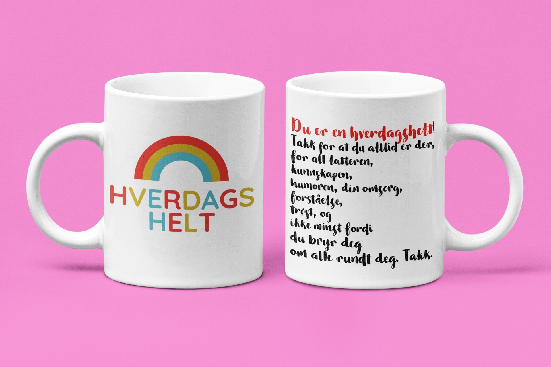 Kopp til hverdagshelten - Plakatbar.no