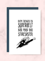 Kort til storesøster - Plakatbar.no