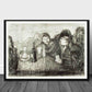 Kristiania Bohemians, Edvard Munch- Plakat - Plakatbar.no