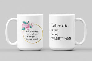 Krus til en god venn - med eget navn - Plakatbar.no