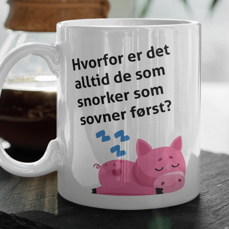 Mug for the snorer