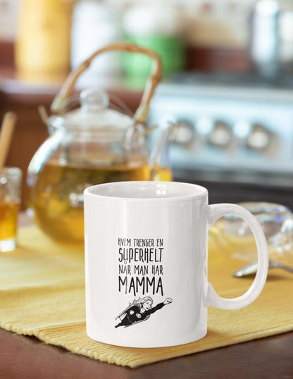 Krus til supermamma - Plakatbar.no
