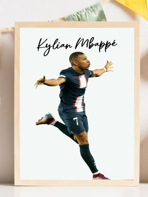 Kylian Mbappé - Plakat - Plakatbar.no