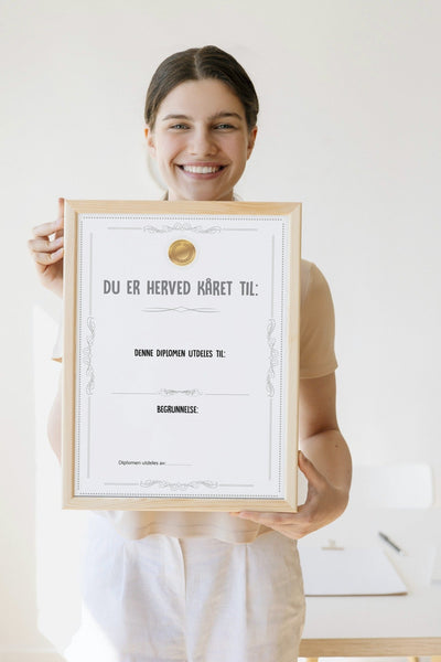 Lag din egen diplom - Plakatbar.no