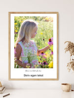 Lag din egen plakat med fargefoto og tekst - Plakatbar.no