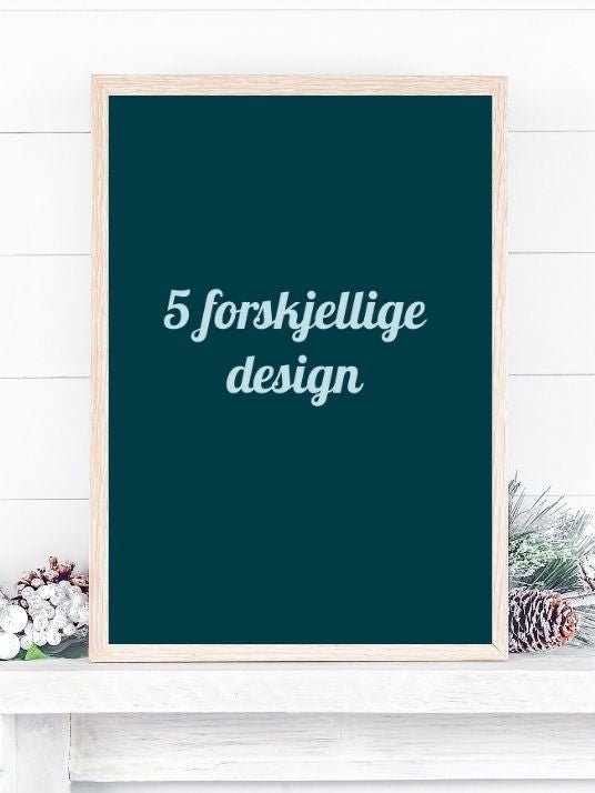 Lag din egen tekstplakat - Plakatbar.no