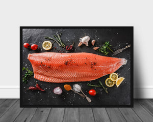 Laksefilet - Poster - Plakatbar.no