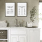 Laundry Care Poster - Hvit - Plakatbar.no