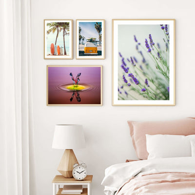 Lavendel botanisk plakat - Plakatbar.no