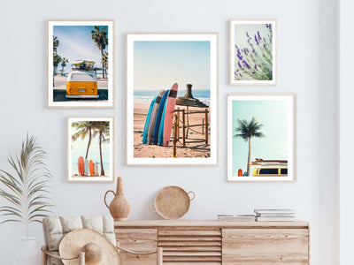 Lavendel botanisk plakat - Plakatbar.no