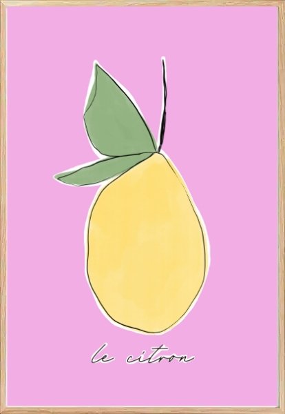 Le Citron - Plakat