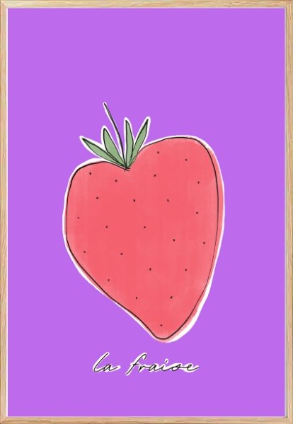 Le Fraise - Plakat - Plakatbar.no