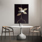 Leaves in vase, gold - Plakat - Plakatbar.no