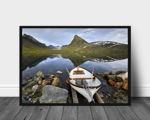 Leirvassbu i Jotunheimen - Plakat - Plakatbar.no