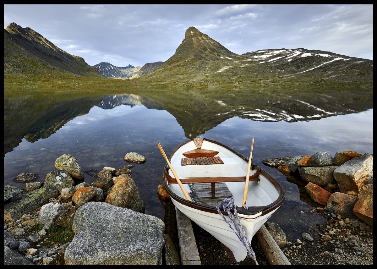 Leirvassbu i Jotunheimen - Plakat - Plakatbar.no