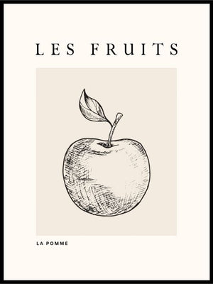 Les Fruits - Kunstplakat - Plakatbar.no