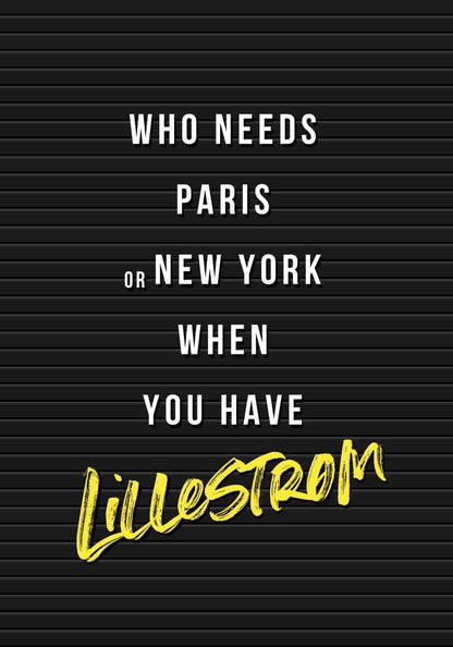 Lillestrøm - Byplakat - Plakatbar.no