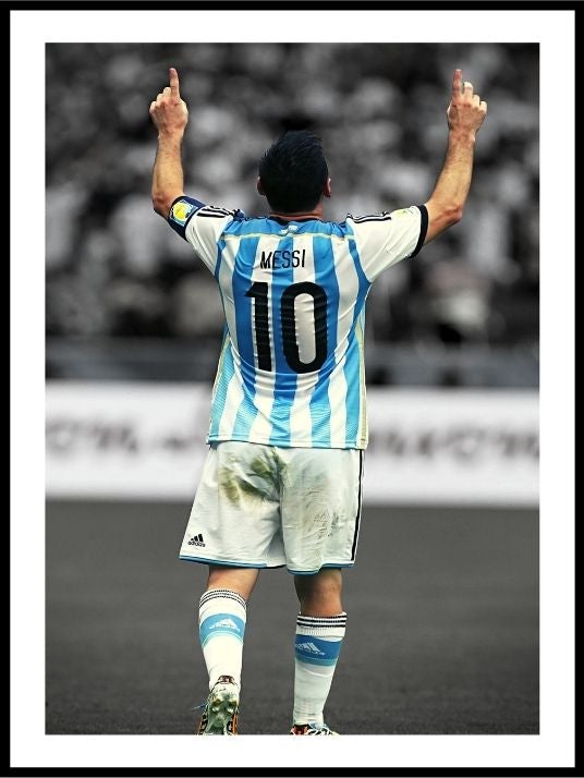 Lionel Messi - Iconic Poster