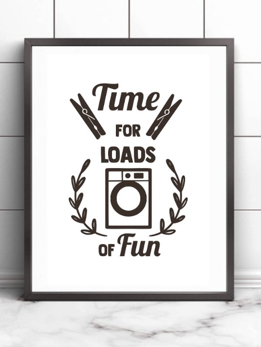 Loads Of Fun - Plakat til vaskerommet - Plakatbar.no