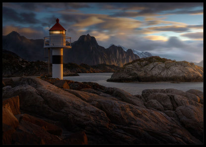 Lofoten reflections poster - Plakatbar.no