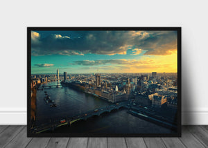 London Themsen - Poster - Plakatbar.no