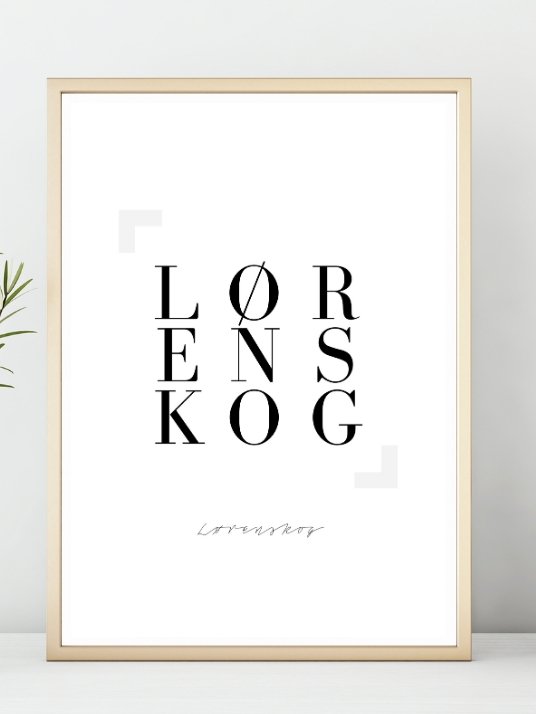 Lørenskog - Plakat - Plakatbar.no