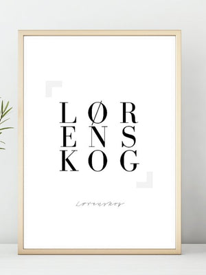 Lørenskog - Plakat - Plakatbar.no