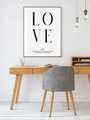 Love - Definisjonsplakat - Plakatbar.no