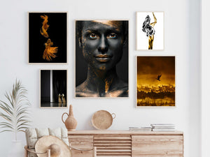 Love Story of the Golden Fish - poster - Plakatbar.no