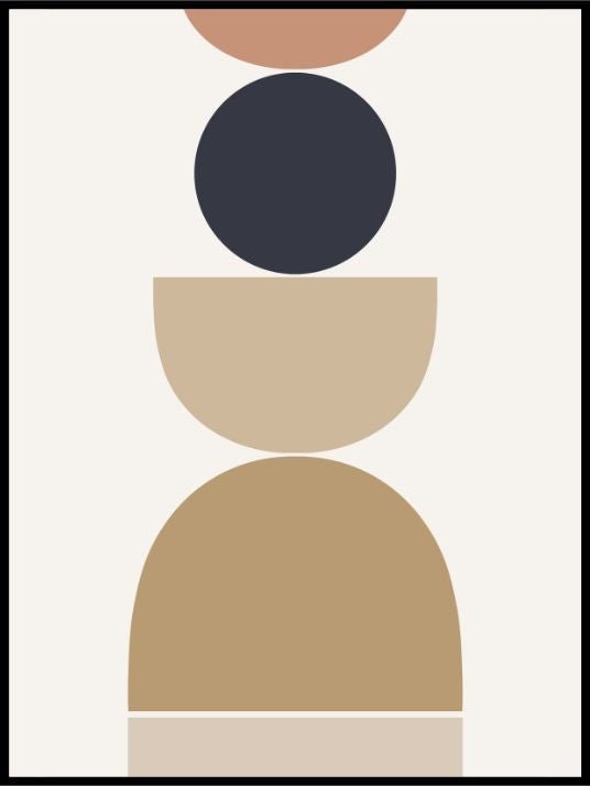 Loving shapes - Plakat - Plakatbar.no