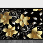 Luxury Gold and silver Flowers Poster - Plakatbar.no