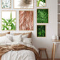 Lyse blader - Botanisk Plakat - Plakatbar.no