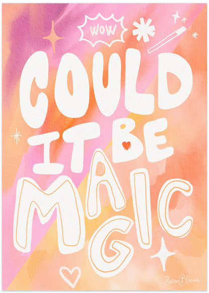 Could it Be Magic - Peach Pink