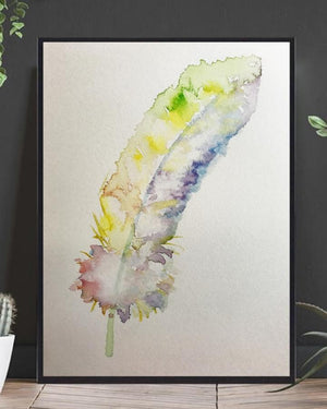 Malt fjær poster - Plakatbar.no