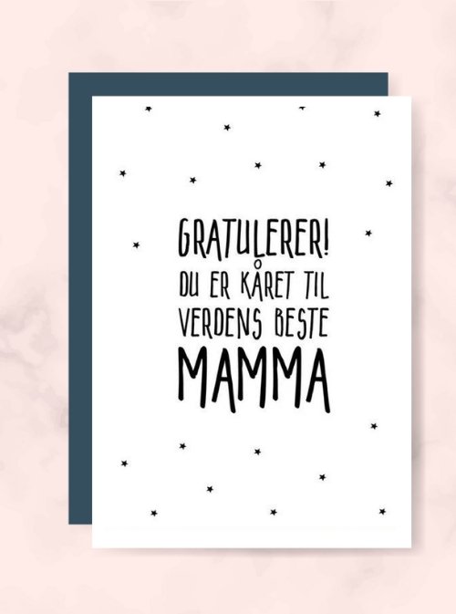 Mamma kort - Plakatbar.no