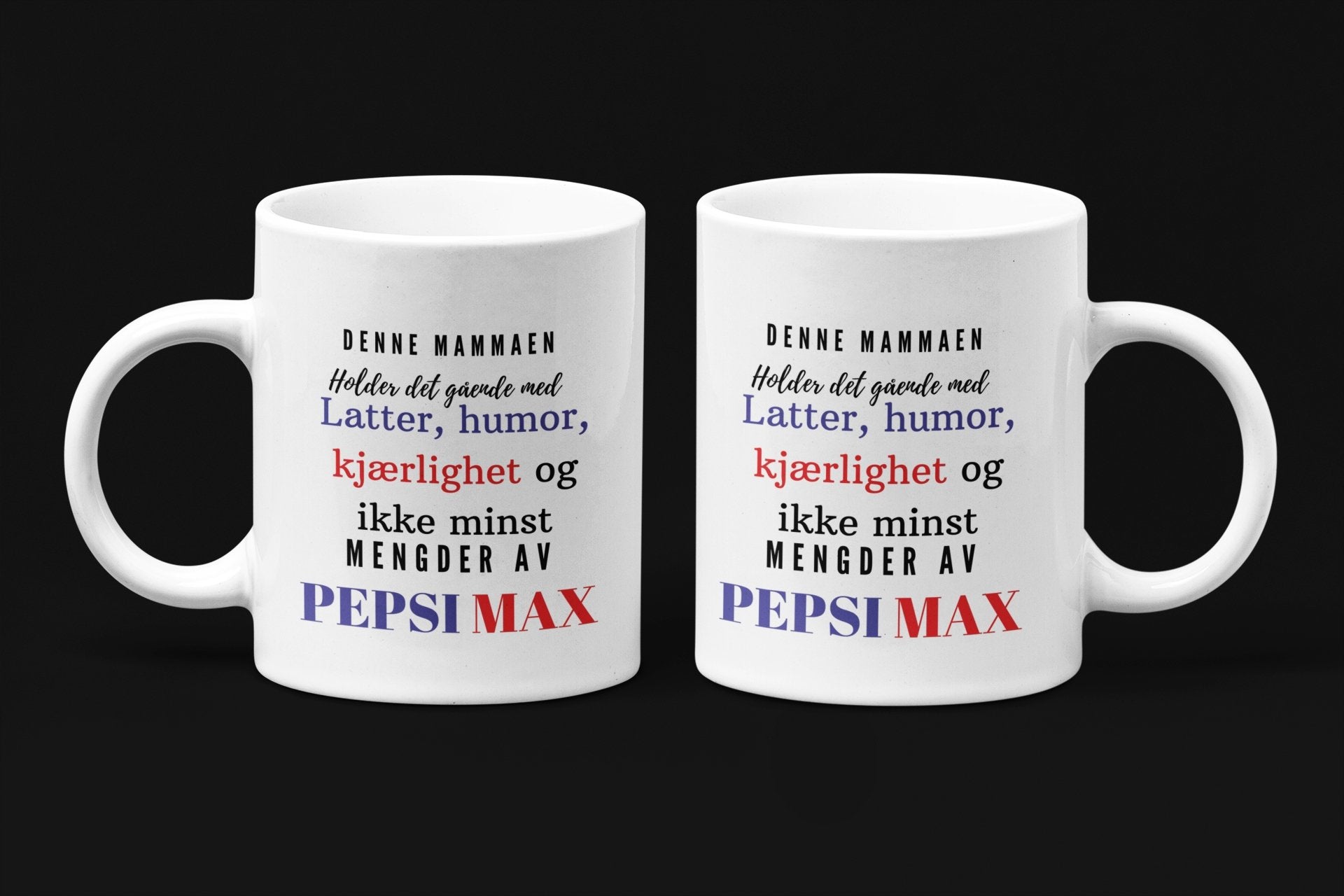 Mammakopp - Pepsi Max - Plakatbar.no