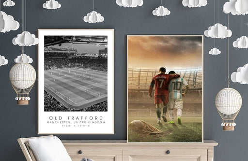 Manchester United Poster - Old Trafford - Plakatbar.no