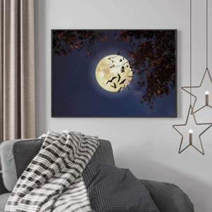 Månen og flaggermusene - Romplakat - Plakatbar.no