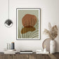 Marble Brown Abstract Poster 01 - Plakatbar.no