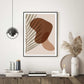 Marble Brown Abstract Poster 02 - Plakatbar.no
