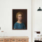 Margrethe Vullum som barn - Constantin Hansen - plakat eller lerret - Plakatbar.no