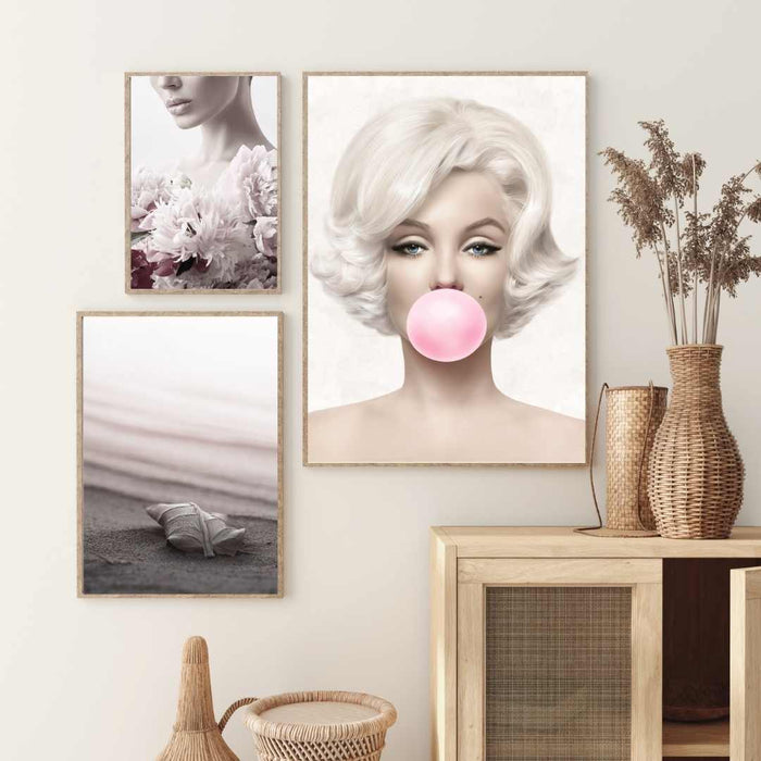 Marilyn Monroe - Bubble Gum Plakat - Plakatbar.no