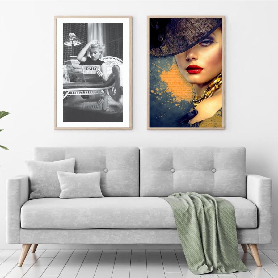 Marilyn Monroe retro - plakat - Plakatbar.no