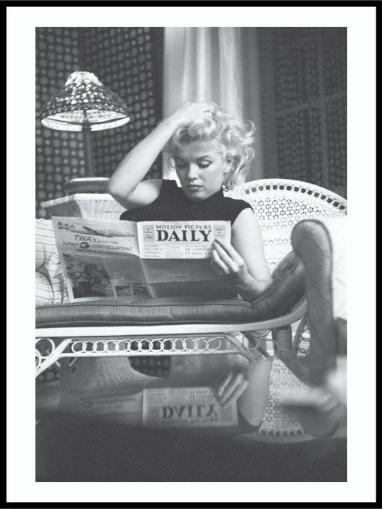 Marilyn Monroe retro - poster