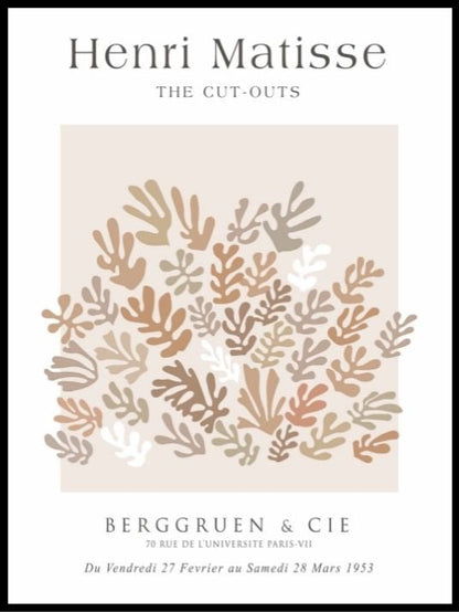 Matisse Beige Poster 01 - Plakatbar.no