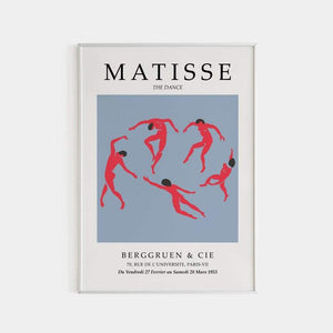 Matisse Blue Dance Poster - Plakatbar.no