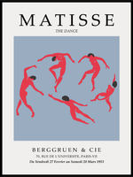 Matisse Blue Dance Poster - Plakatbar.no